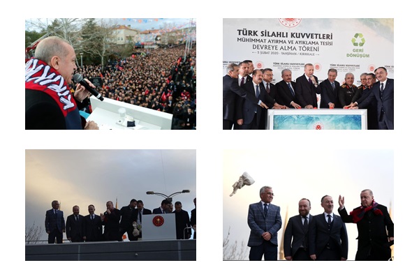Cumhurbaşkanı Recep Tayyip Erdoğan Kırıkkale’de
