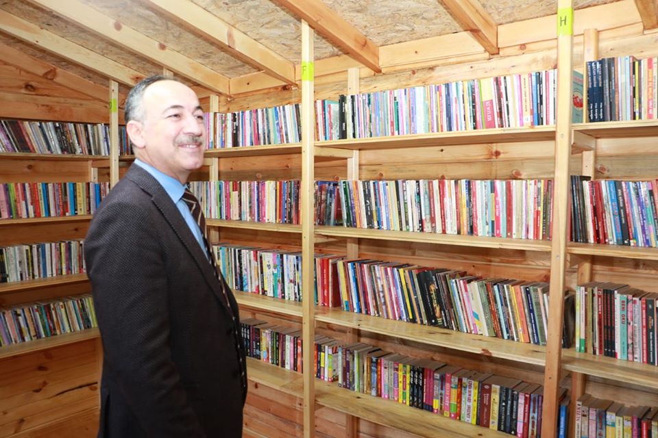 Açık Hava Kütüphanesi Hizmete Girdi