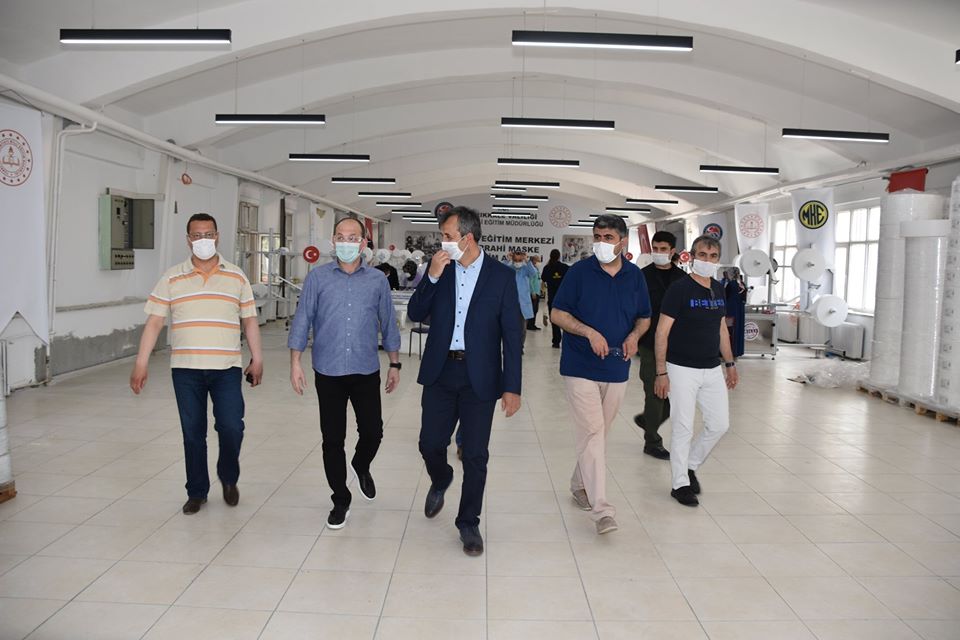 Kırıkkale’de Aylık 45 Milyon Maske Üretilecek