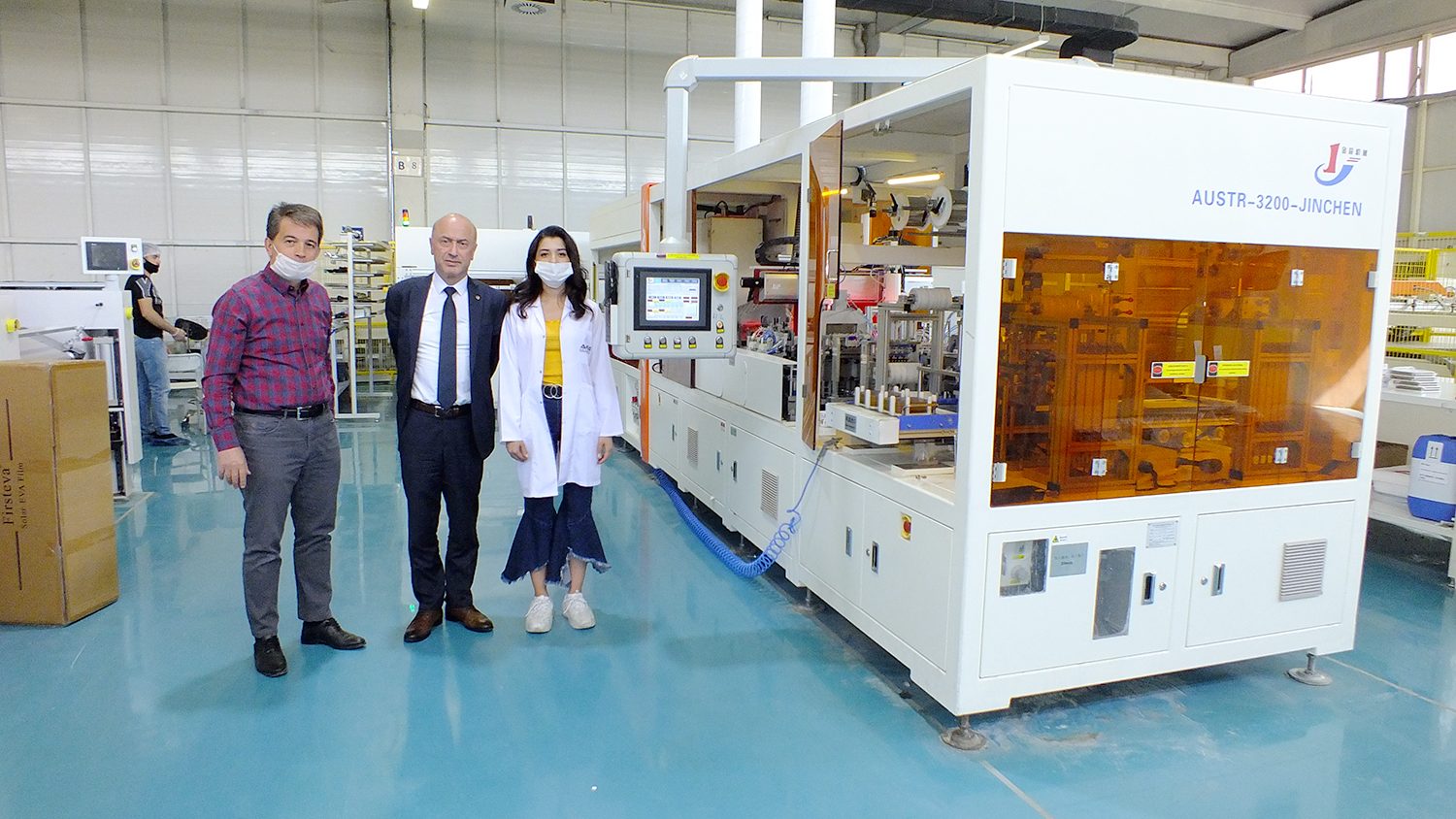 Ahmet Varlı Alfa Solar’ı Ziyaret Etti