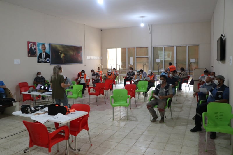 Yahşihan Belediyesinden İş Güvenliği Eğitimi