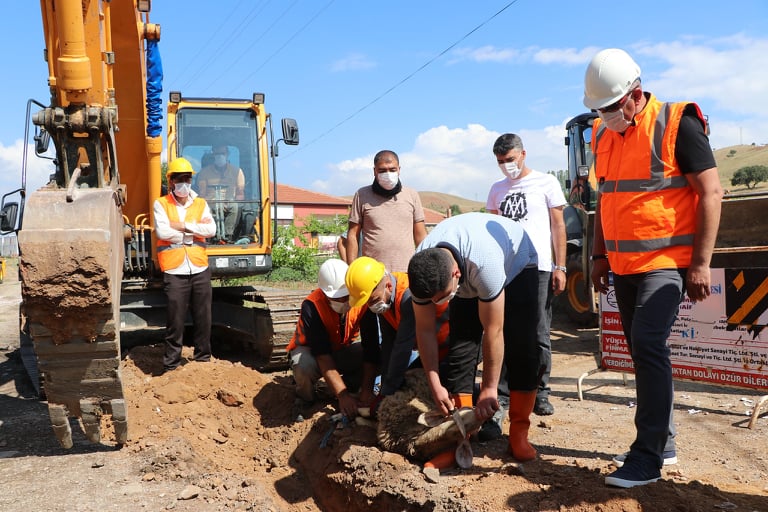 Yahşihan’da 73 Milyonluk Alt Yapı Çalışması Başladı
