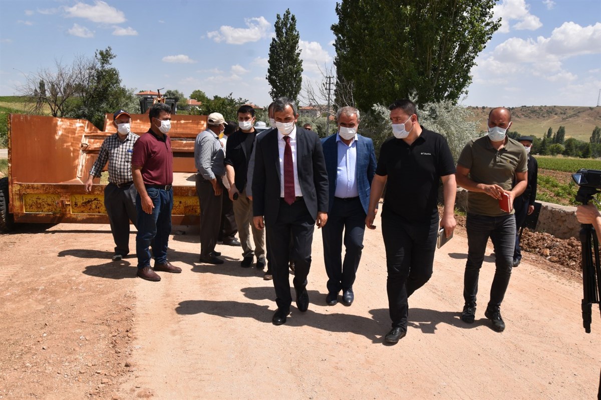 Vali Sezer, Asfalt Sezonunun Açılışını Yaptı