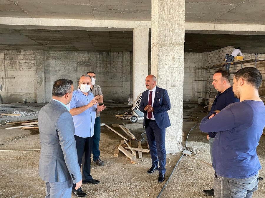 Türkyılmaz’dan Cami İnşaatına Destek