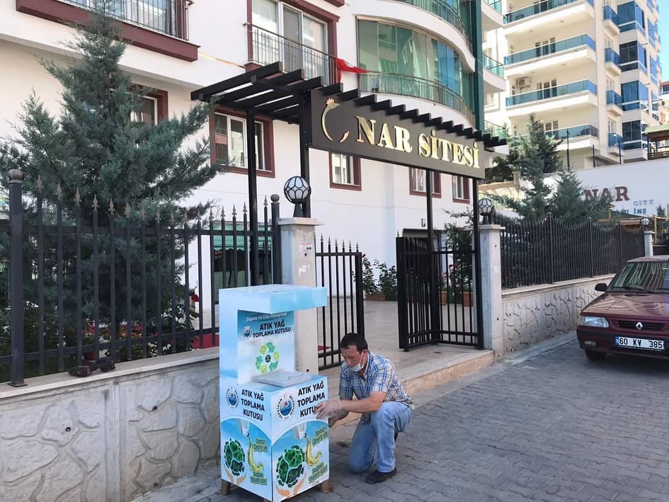 Yahşihan’da Atık Yağlar Toplanıyor