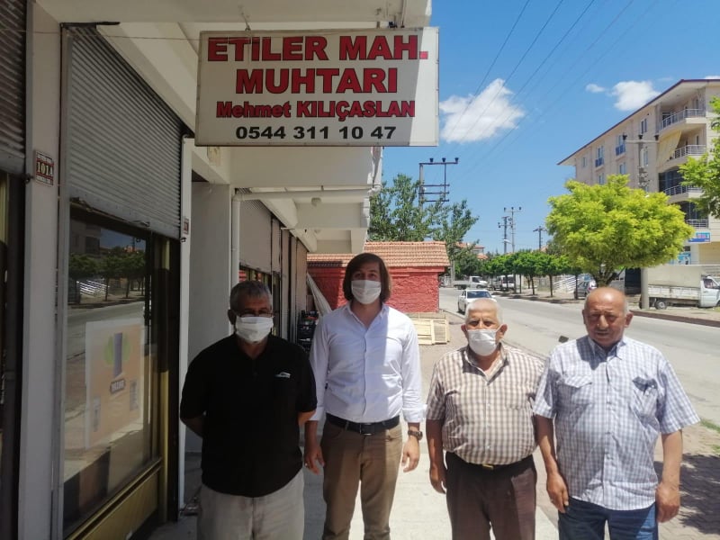 Özaslan Muhtarları Ziyaret Etti