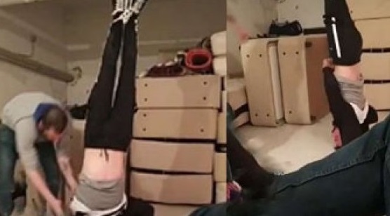 Kırıkkale’de ayaklarından tavana astıkları kişiye işkence yaptılar