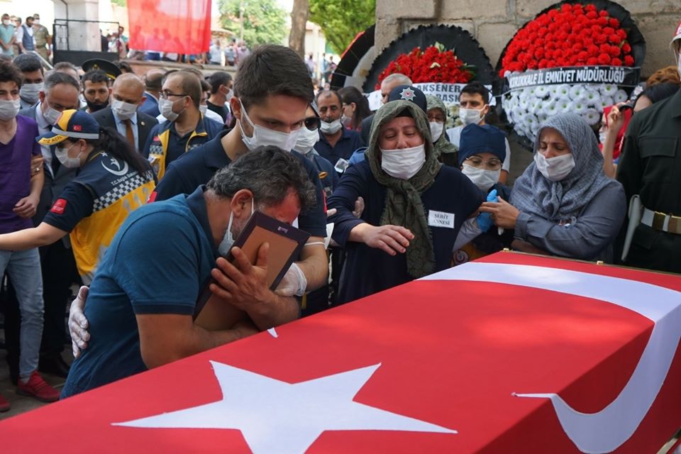 Şehit Ailesi Evladına Böyle Veda Etti