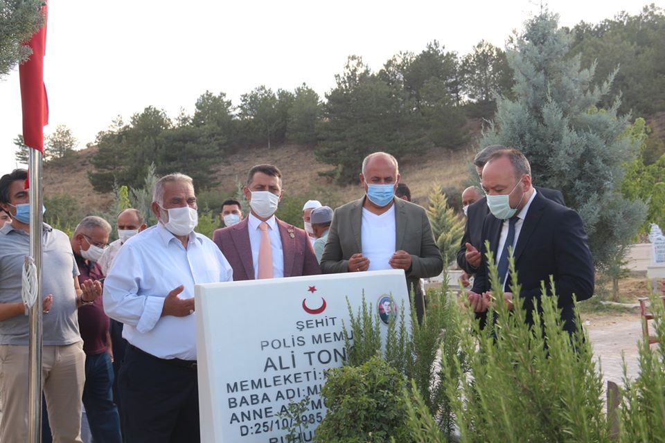 Şehit Polis Memuru Ali Tonga Dualarla Anıldı