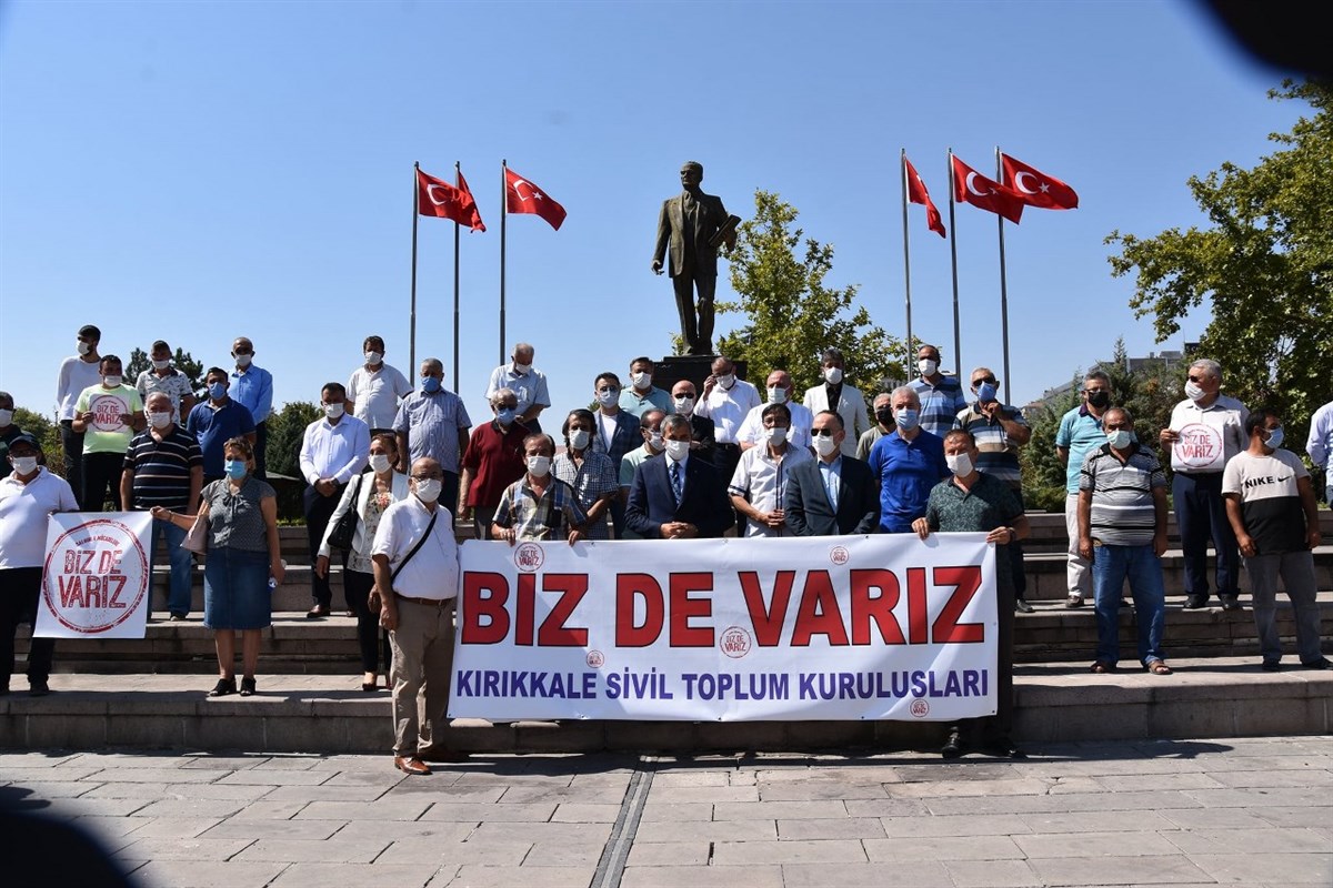 Kırıkkale’de Sivil Toplum Kuruluşları “ Biz de Varız” Dedi