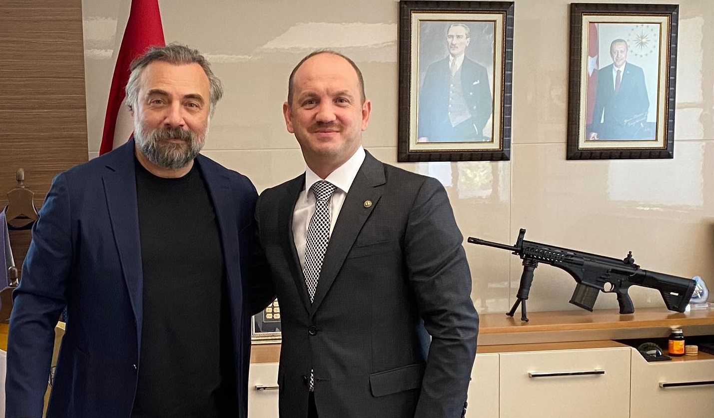 Oktay Kaynarca MKE Genel Müdürü Yasin Akdere’yi Ziyaret Etti