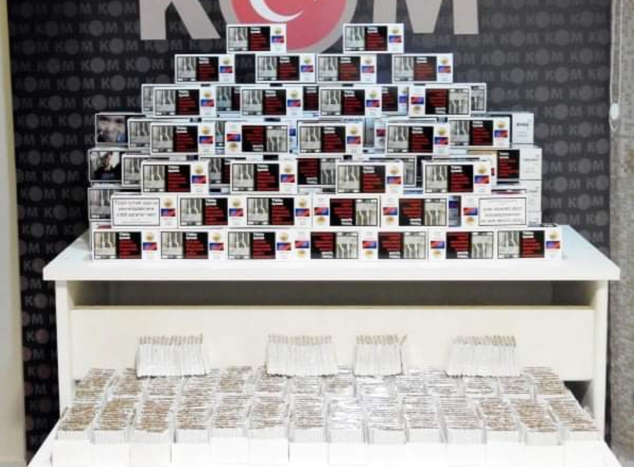 Kırıkkale’de 29.500 Dolu Makaron Ele Geçirildi