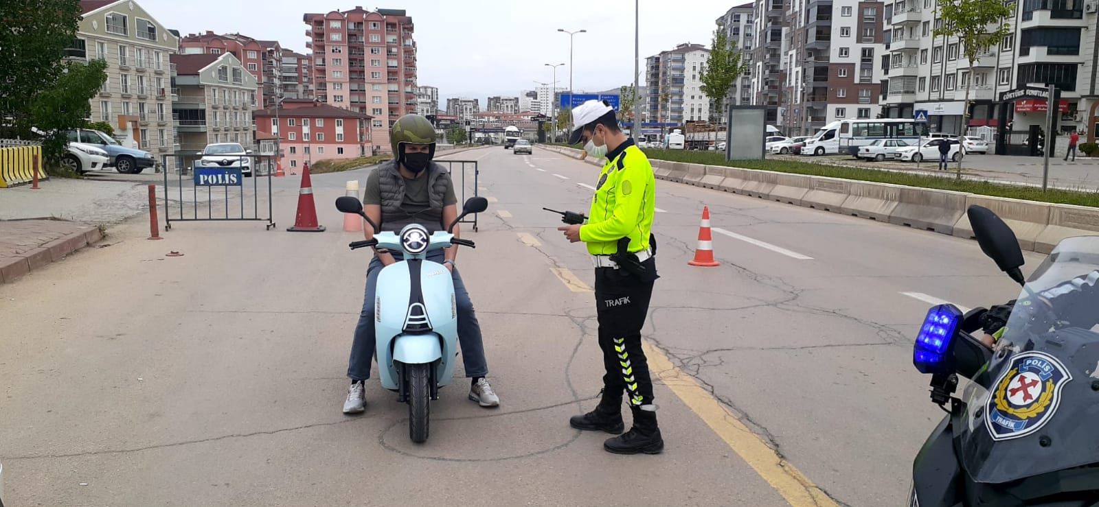 Kırıkkale’de Motosiklet Denetimi Yapıldı
