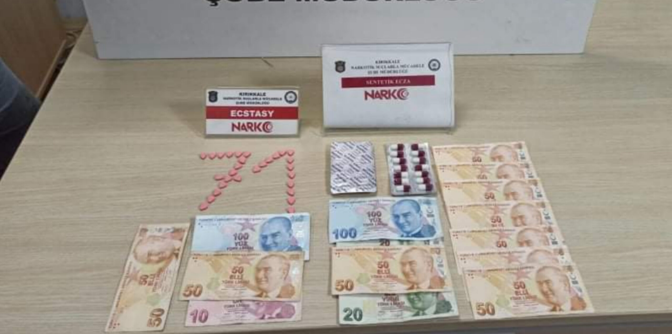 Kırıkkale’de Ecstasy Hap Operasyonu 1 Kişi Tutuklandı