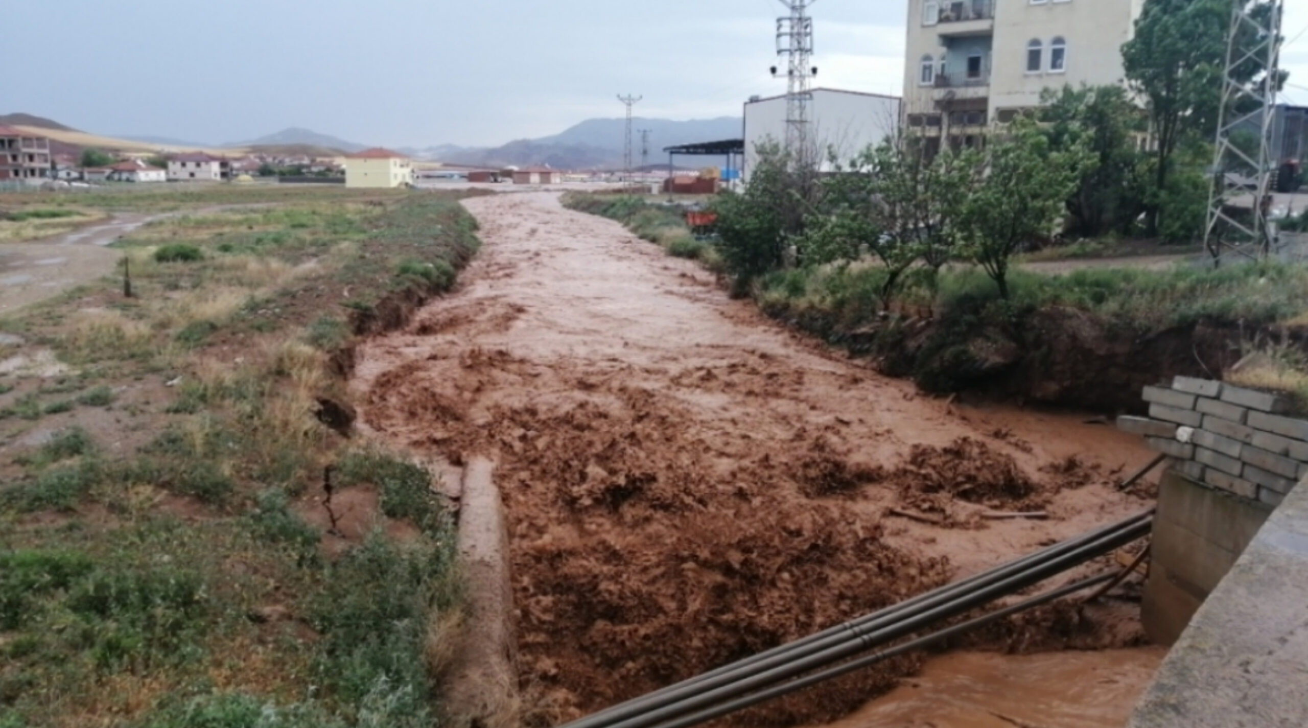 Kırıkkale’de Sel Felaketi