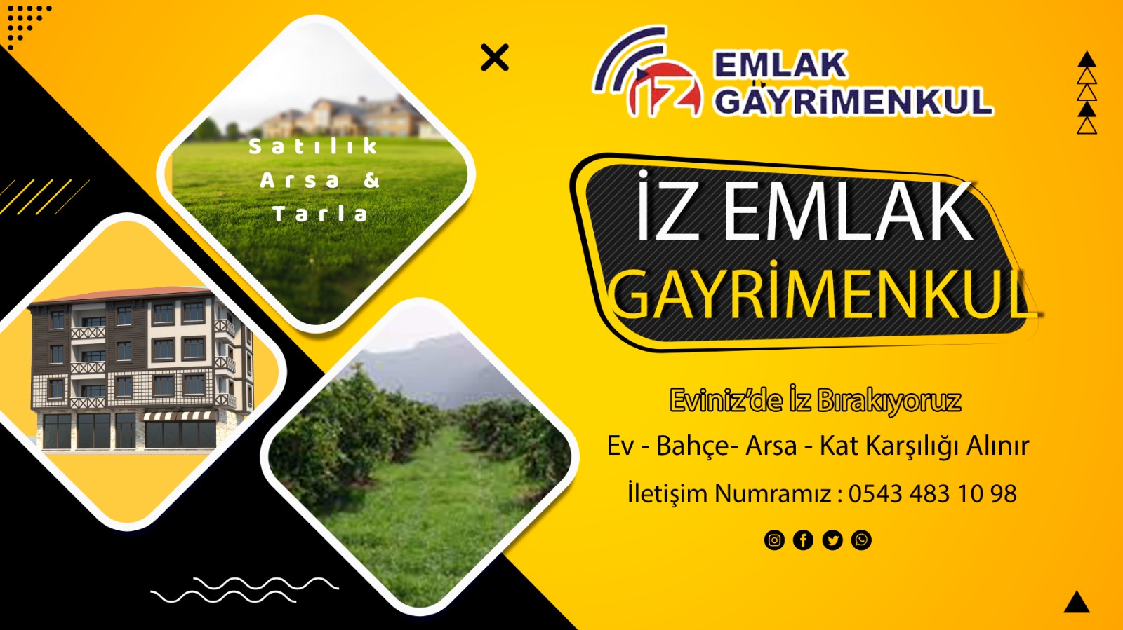 İz Emlak Hizmete Girdi