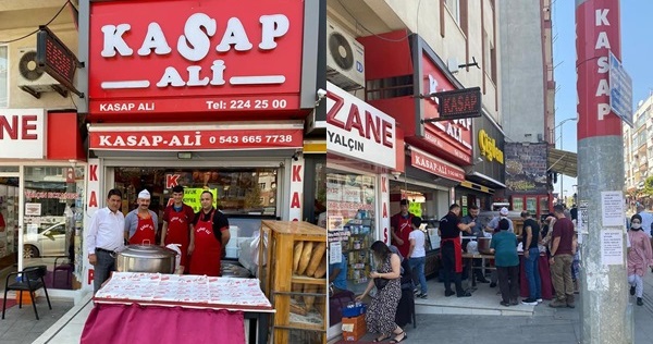 Kasap Ali’den Aşure İkramı