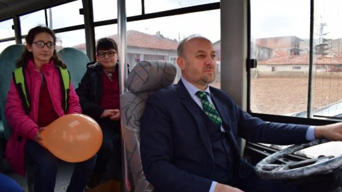 Bahşılı’da Öğrencilere Ücretsiz Servis