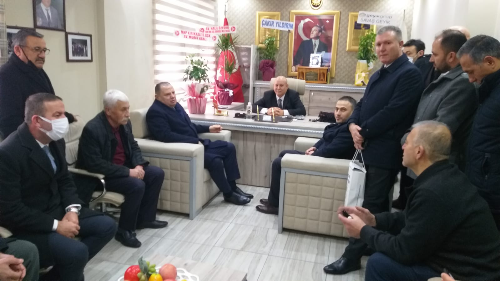 Mhp’liler Yarın Seçim Varmış Gibi Sahada