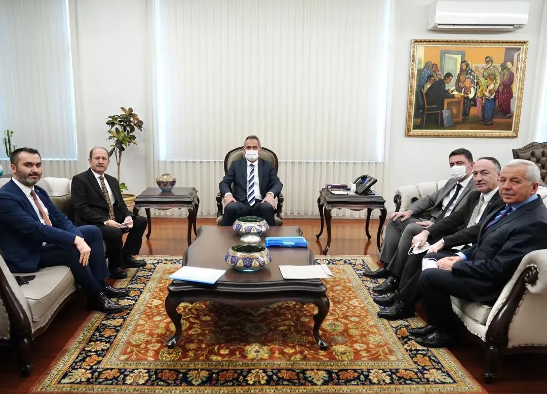 Milli Eğitim Bakanı Mahmut Özer’e Ziyaret