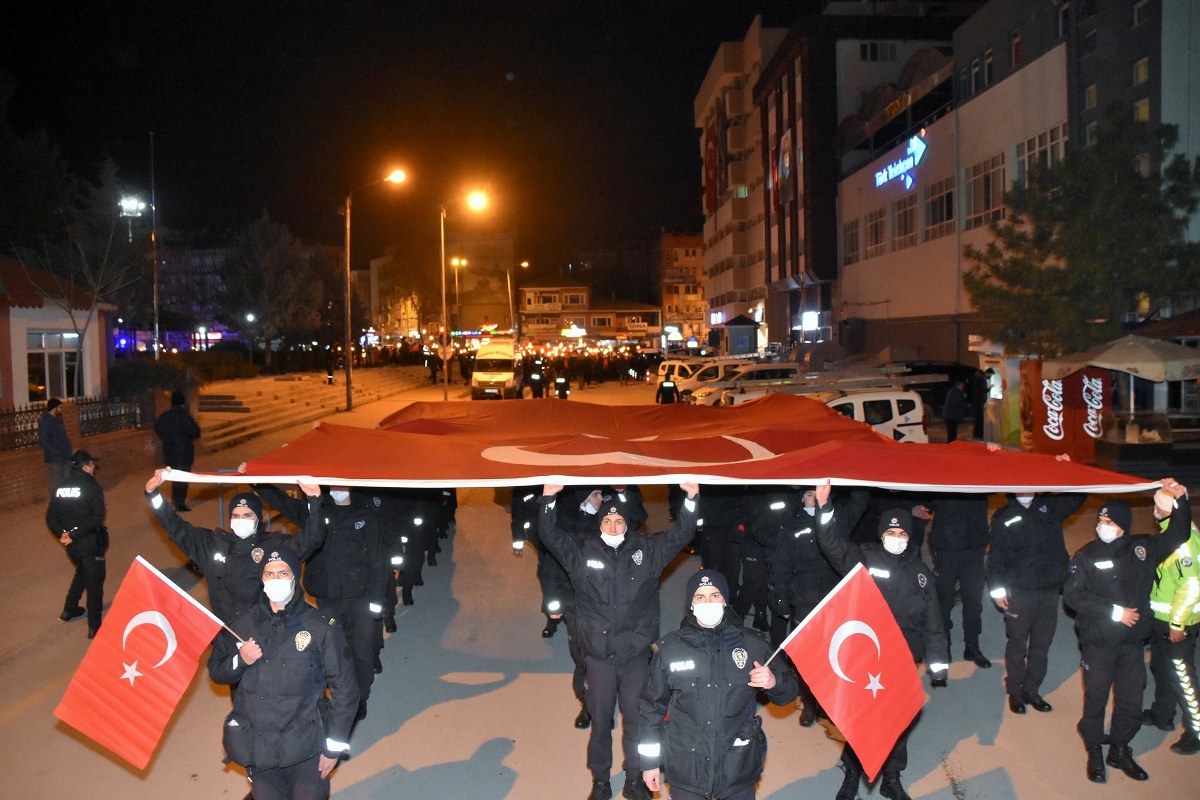 Kırıkkale Çanakkale Zaferi İçin Yürüdü