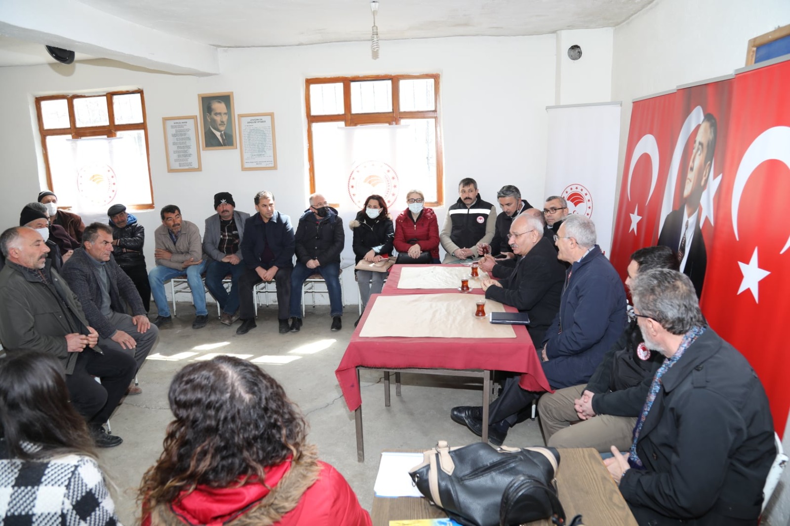 Tarımda çiftçi buluşmaları devam ediyor