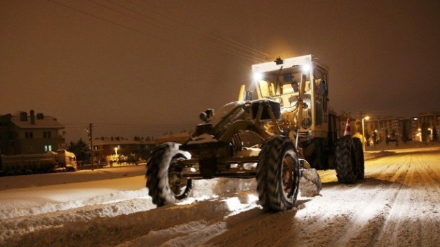 Kırıkkale’de 51 Köy Yolu Kapalı