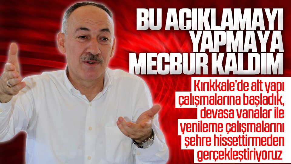 Saygılı açıklamalarda bulundu