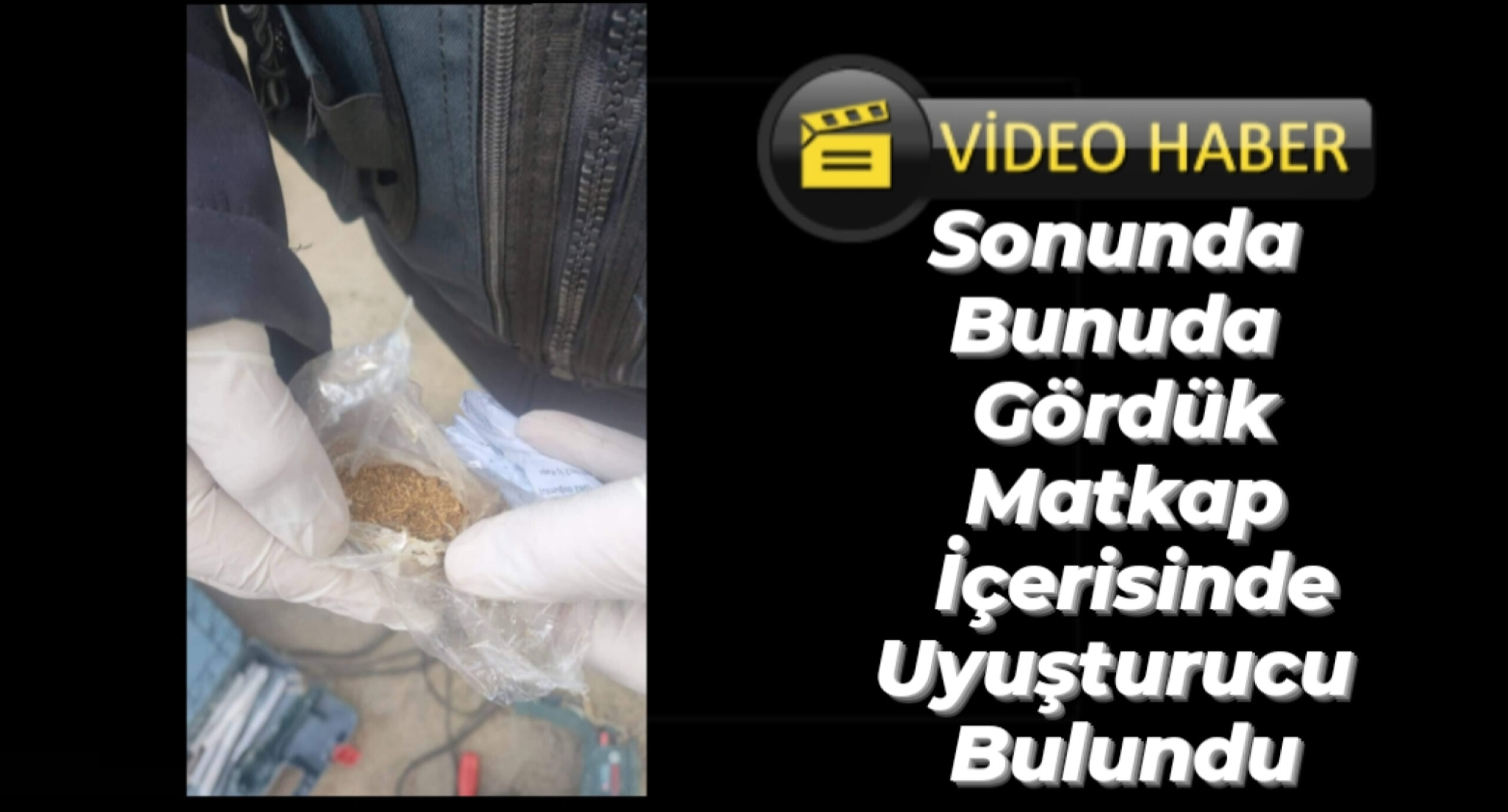 Jandarma matkap içerisinde uyuşturucu buldu