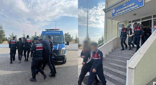 Keskin’de firari hükümlü 3 kişi tutuklandı