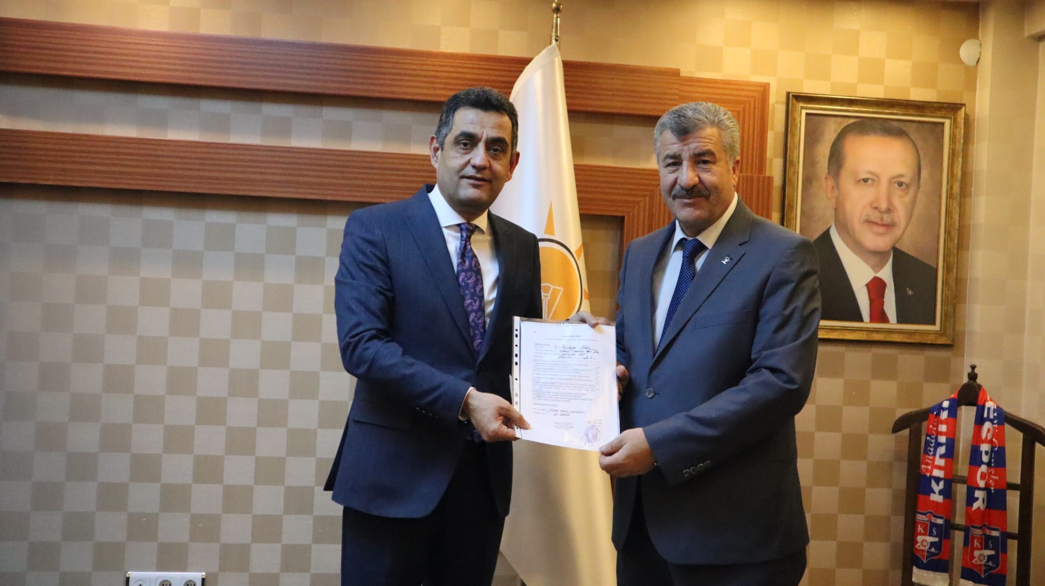 Mustafa Alan Yahşihan Belediye Başkan Adaylığı Müracaatını Yaptı