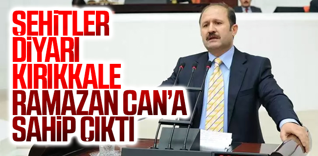 Kırıkkale, Ramazan Can’ın Yanında Olduğunu Gösterdi