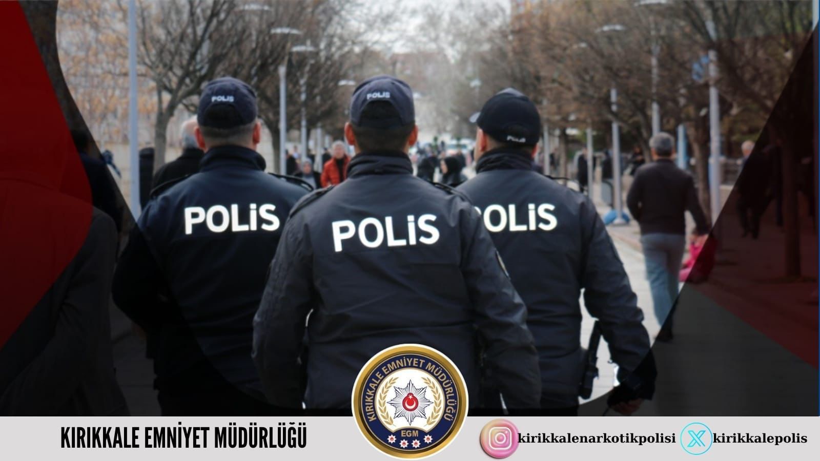 Kırıkkale’de şok uygulamada 4 şüpheli cezaevine gönderildi