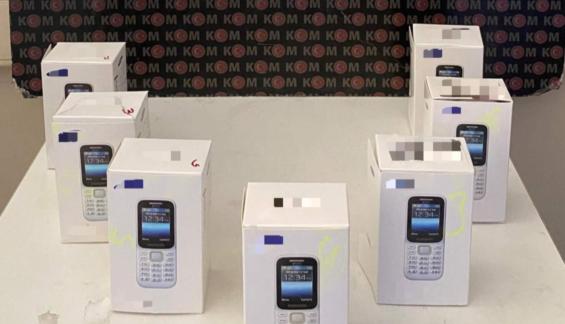 Kırıkkale’de kaçak 7 cep telefonu ele geçirildi