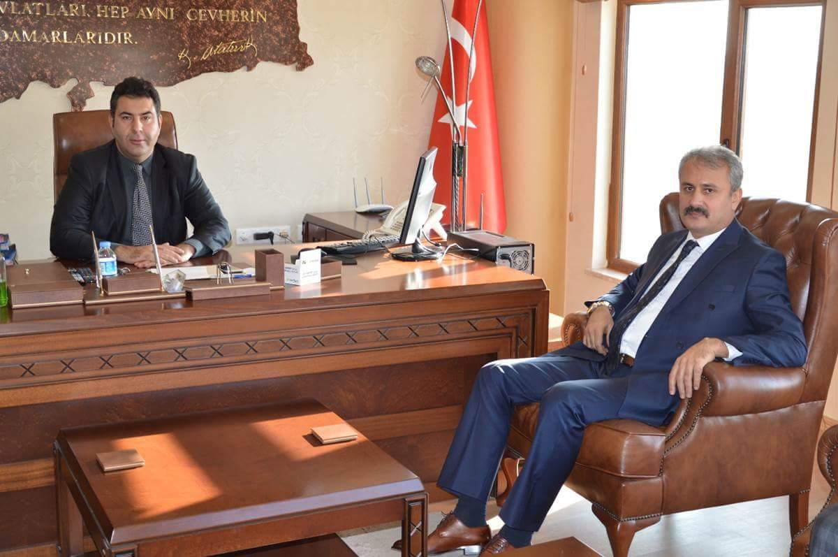 Sungur Kaymakam Yılmaz’ı Ziyaret Etti