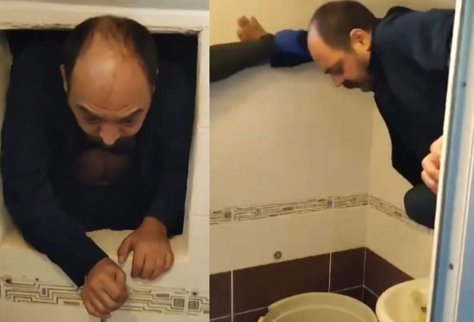 Kırıkkale’de firari hükümlü tuvalette bulunan gizli bölmede yakalandı
