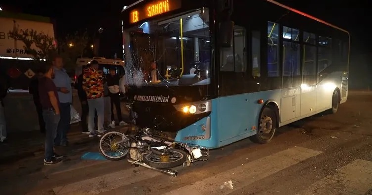 Kırıkkale’de halk otobüsü ve motosiklet çarpıştı 1 ölü