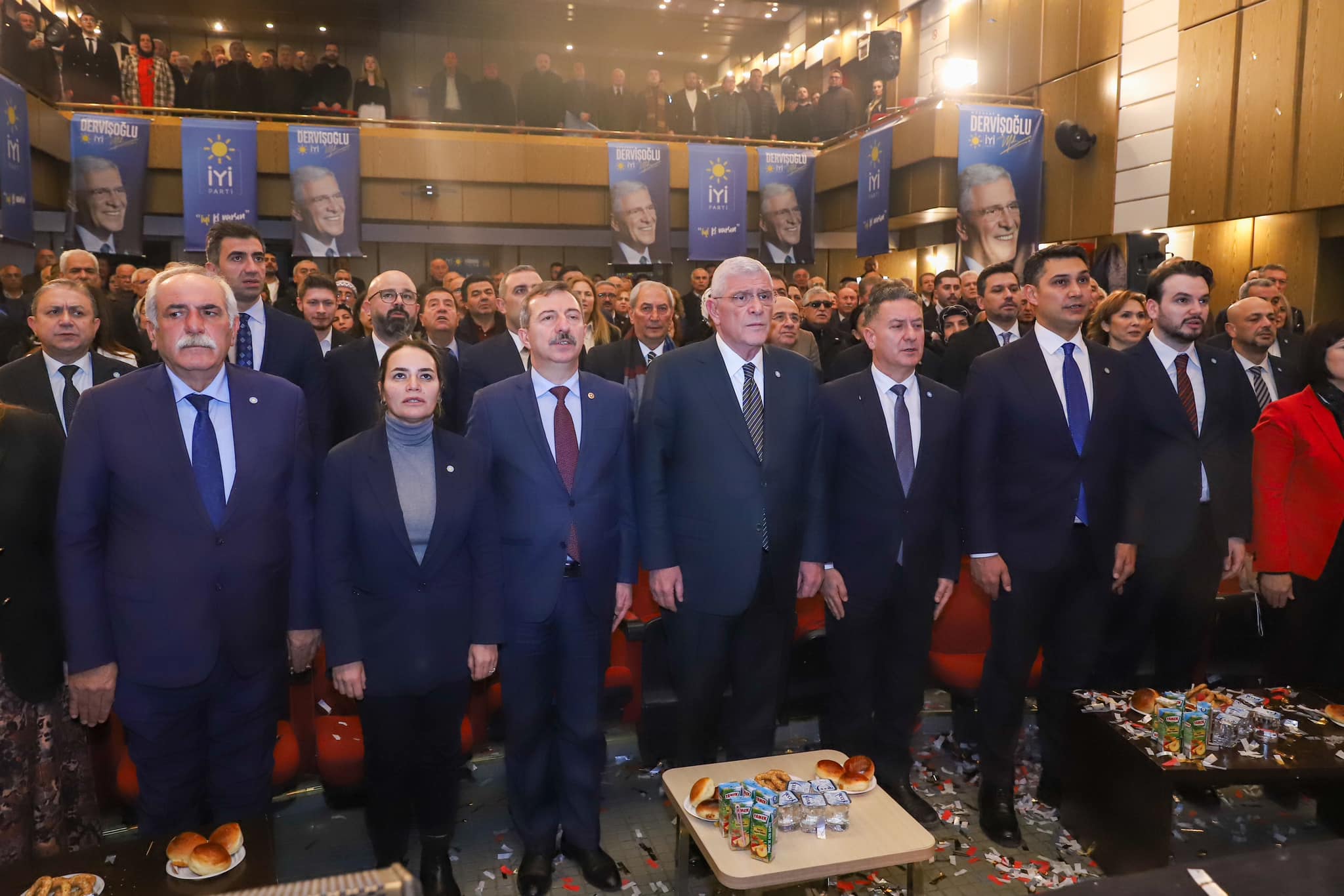Müsavat Dervişoğlu Kırıkkale’de Partisinin İl Divan Toplantısına Katıldı