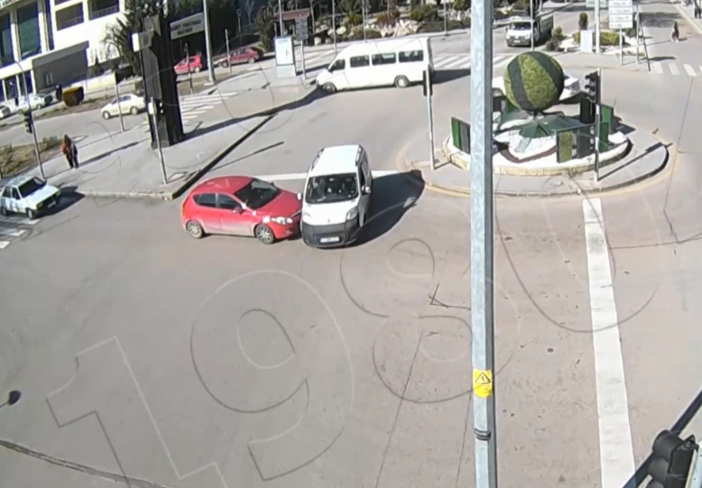 Kırıkkale’de trafik kazaları KGYS kameralarına böyle yansıdı