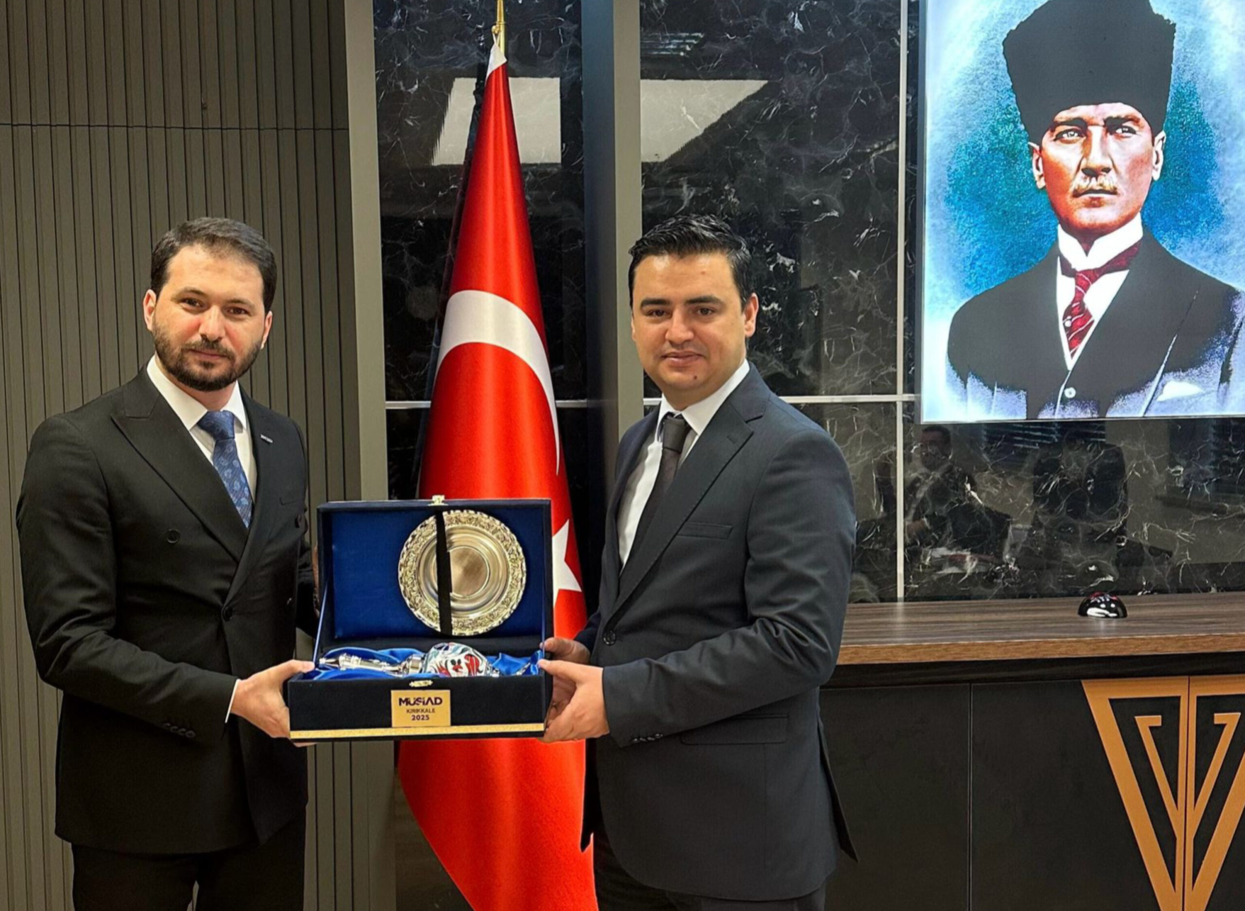 MÜSİAD Kırıkkale’den Cumhuriyet Başsavcısı Akın Çetin’e Nezaket Ziyareti