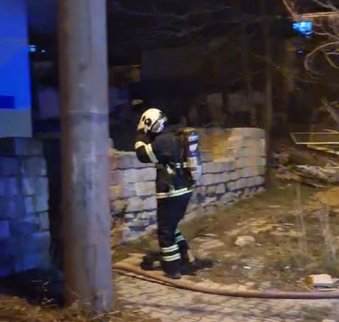 Kırıkkale’de Alevler Arasında Kalan İtfaiyeci ve Ev Sahibi yaralandı