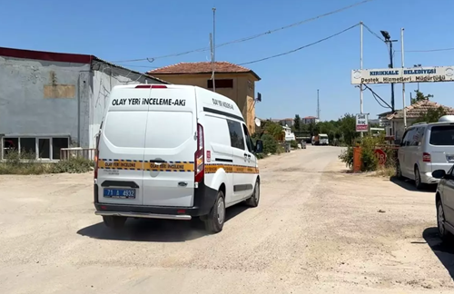 Kırıkkale Belediyesi’nde köpük tüpü patladı, garaj amiri D.Ş. ağır yaralandı.
