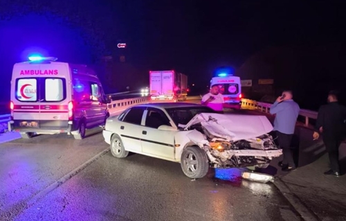 Kırıkkale’de trafik kazası 4 kişi yaralandı