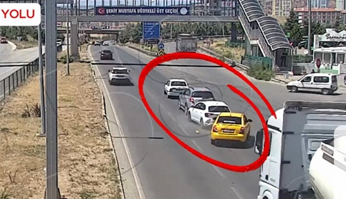 Kırıkkale’de kazalar mobese kameralarında