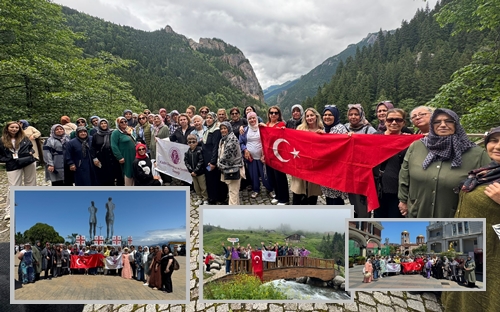 Kırıkkale Kadın Dayanışma ve Destekleme Derneğinden Karadeniz turu