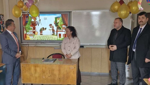 İlçede okul ziyareti