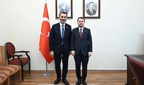 Akın Gürlek’i makamında ziyaret etti