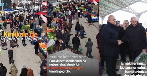 9 Milyonluk Emekli Pazar Desteği