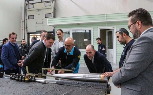 Estonya Savunma Bakanı MKE A.Ş.’yi ziyaret etti