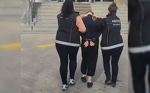 Hırsızlık suçundan 30 yıl kesinleşmiş hapis cezası olan kadın hükümlü yakalandı